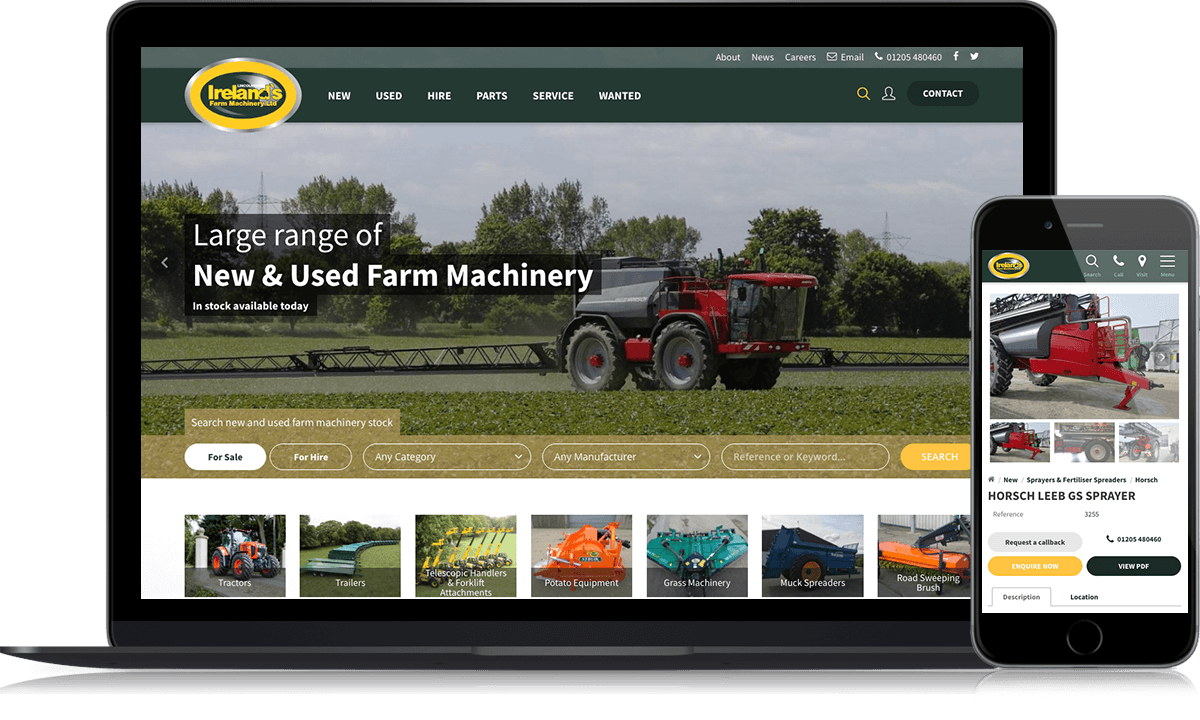 Irelands Farm Machinery